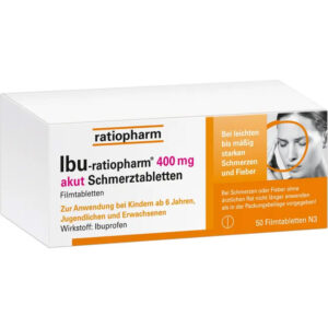 IBU-ratiopharm® 400 mg akut Schmerztabletten